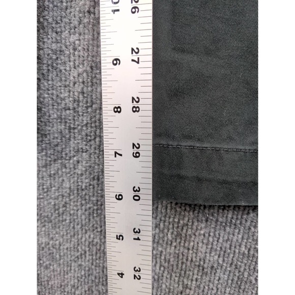 Mens Polo by Ralph Lauren Preston Pants Size 35x32 Black Green Pony SEE DESC - Picture 11 of 12